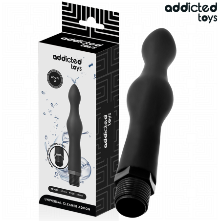 ADDICTED TOYS - ANALE REINIGER MET UNIVERSELE ADAPTER MODEL 3