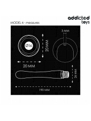 ADDICTED TOYS - NETTOYEUR ANAL AVEC ADAPTATEUR UNIVERSEL MODÈLE 4