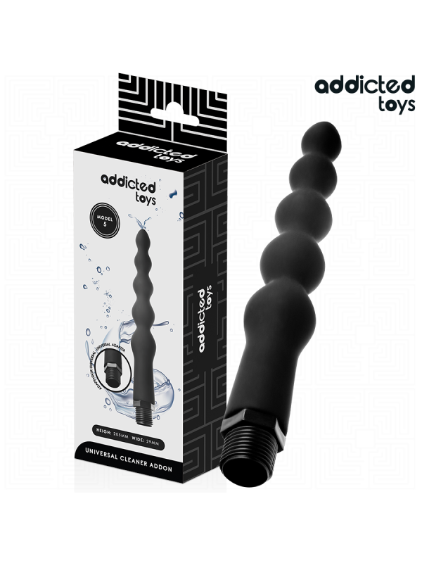 ADDICTED TOYS - NETTOYEUR ANAL AVEC ADAPTATEUR UNIVERSEL MODÈLE 5