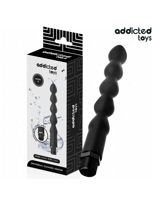 ADDICTED TOYS - ANAL CLEANER WITH UNIVERSAL ADAPTER MODEL 6