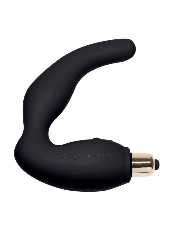 ROCKS-OFF - NAUGHTY-BOY MALE G-SPOT MASSAGER 7 V BLACK