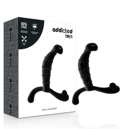 ADDICTED TOYS - PROSTAAT ANAAL PLEZIER ZWART