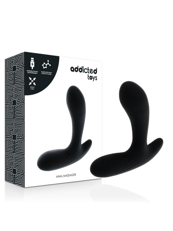 ADDICTED TOYS - ANAL MASSAGER SCHWARZE VIBRATION