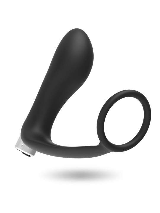 ADDICTED TOYS - PROSTATIC VIBRATOR RECHARGEABLE MODEL 1 - BLACK