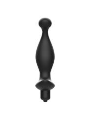 ADDICTED TOYS - MASAJEADOR ANAL CON VIBRACIÓN NEGRO MODELO 1