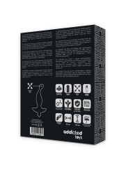 ADDICTED TOYS - ZWARTE VIBRERENDE ANALE MASSAGER MODEL 1