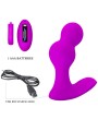 PRETTY LOVE - TERRANCE ANAL VIBRATOR MASSAGER WITH REMOTE CONTROL