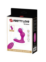 PRETTY LOVE - TERRANCE MASAJEADOR VIBRADOR ANAL CON CONTROL REMOTO