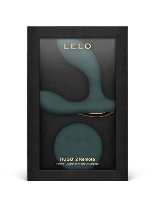 LELO - MASSEUR DE PROSTATE TÉLÉCOMMANDE HUGO 2 VERT VERT