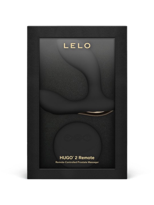 LELO - HUGO 2 PROSTATAMASSAGER MIT FERNBEDIENUNG SCHWARZ