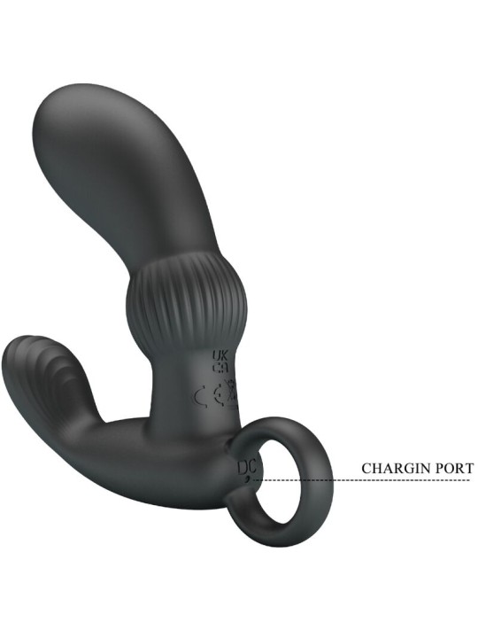 PRETTY LOVE - CAYLA ZWARTE ANALE VIBRERENDE MASSAGER