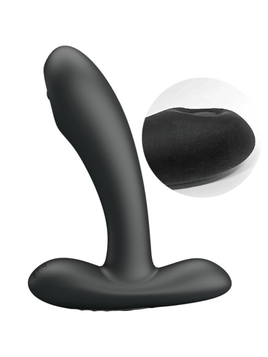 PRETTY LOVE - REMINGTON ANALE EN VAGINALE VIBRERENDE MASSAGER ZWART