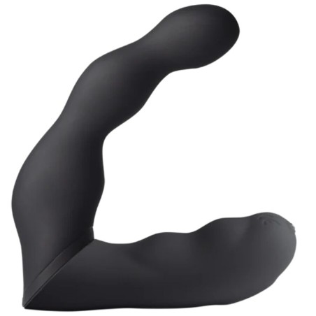ROCKS-OFF - ADATTATORE NERO PER VIBRATORE PROSTATICO E ANALE