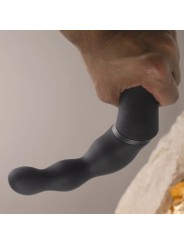ROCKS-OFF - BLACK PROSTATE AND ANAL VIBRATOR ADAPTER