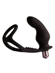 ROCKS-OFF - RO-ZEN RRO PLUG ANAL AVEC ANNEAU PÉNIS VIBRANT NOIR
