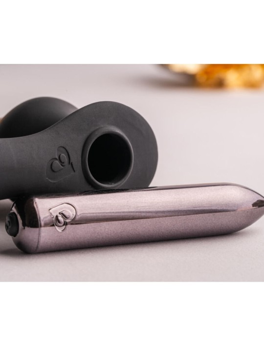 ROCKS- OFF - RO- ZEN RRO PLUG ANAL CON ANILLO VIBRADOR PARA EL PENE NE