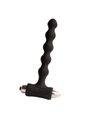 ROCKS- OFF - PETITE SENSATIONS PEARLS PLUG ANAL VIBRADOR NEGRO