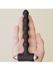 ROCKS-OFF - PETITE SENSATIONS PEARLS PLUG ANAL VIBRADOR PRETO