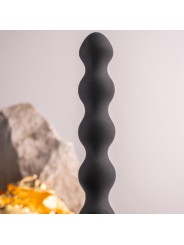 ROCKS- OFF - PETITE SENSATIONS PEARLS PLUG ANAL VIBRADOR NEGRO