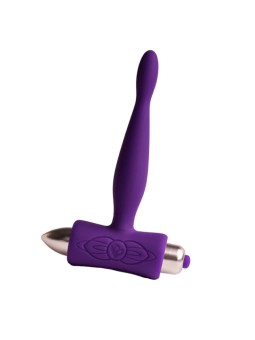 ROCKS- OFF - PETITE SENSATIONS TEAZER ANAL PLUG VIBRATOR PURPLE