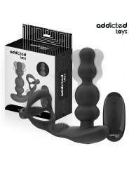 ADDICTED TOYS - ROTERENDE PROSTAATMASSAGER MET AFSTANDSBEDIENING