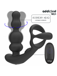 ADDICTED TOYS - ROTERENDE PROSTAATMASSAGER MET AFSTANDSBEDIENING