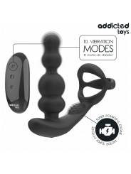 ADDICTED TOYS - ROTATING PROSTATE MASSAGER REMOTE CONTROL
