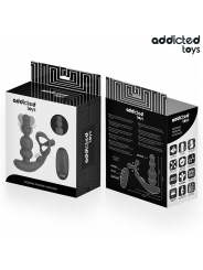 ADDICTED TOYS – ROTIERENDER PROSTATAMASSAGEGERÄT MIT FERNBEDIENUNG