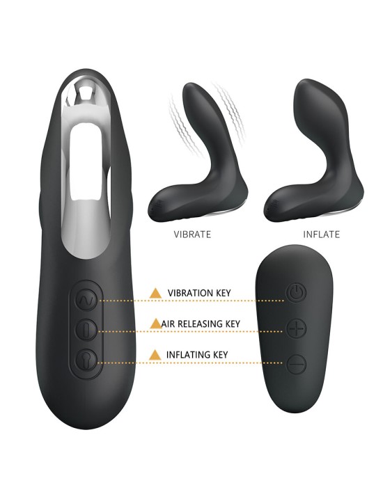MR PLAY - PROSTATE MASSAGER WITH VIBRATION REMOTE CONTROL
