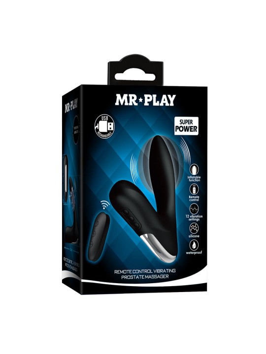 MR PLAY - MASSEUR DE PROSTATE AVEC TÉLÉCOMMANDE À VIBRATIONS