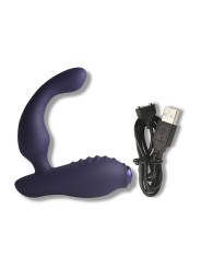 ROCKS-OFF - MINI BAGUETTE RECHARGEABLE 16 FONCTIONS ROSE PIVOINE