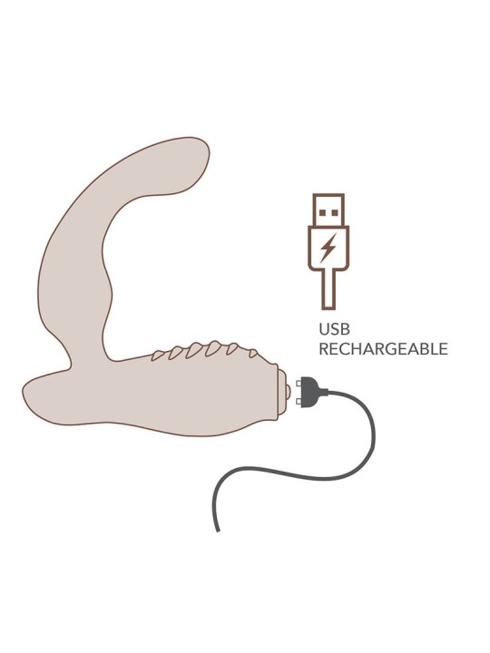 ROCKS-OFF - NOVA SOVEREIGN RECHARGEABLE PROSTATE & PERINEUM MASSAGER 1