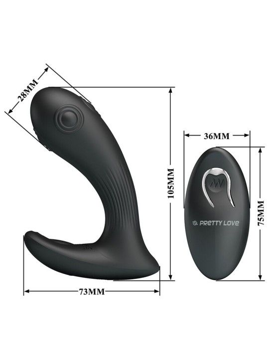 PRETTY LOVE - MIRABELLE VIBRADOR PROSTÁTICO CON CONTROL REMOTO