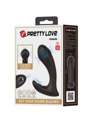 PRETTY LOVE - VIBRATORE PROSTATICO MIRABELLE CON TELECOMANDO