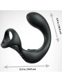 MASAJEADOR DE PRÓSTATA CON ANILLO VIBRADOR Y CONTROL REMOTO