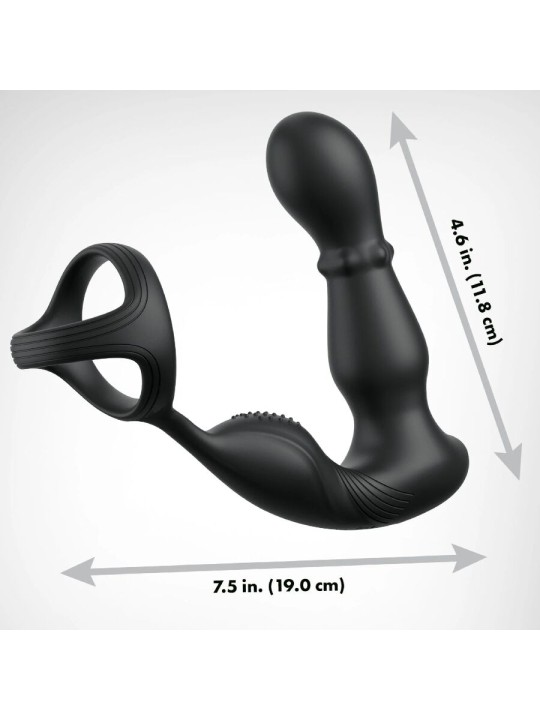 ANAL FANTASY ELITE COLLECTION - ANNEAU ANAL VIBRANT ET MASSEUR AVEC TÉ