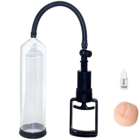 BAILE - BOMBA DE ERECCIÓN TIRADOR Y BOQUILLA VAGINA 20 CM
