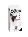 KING COCK - HARNESS WITH REALISTIC PENIS NATURAL 17.8 CM