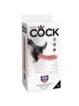 KING COCK - HARNESS COM PÊNIS NATURAL REALISTA 20,3 CM