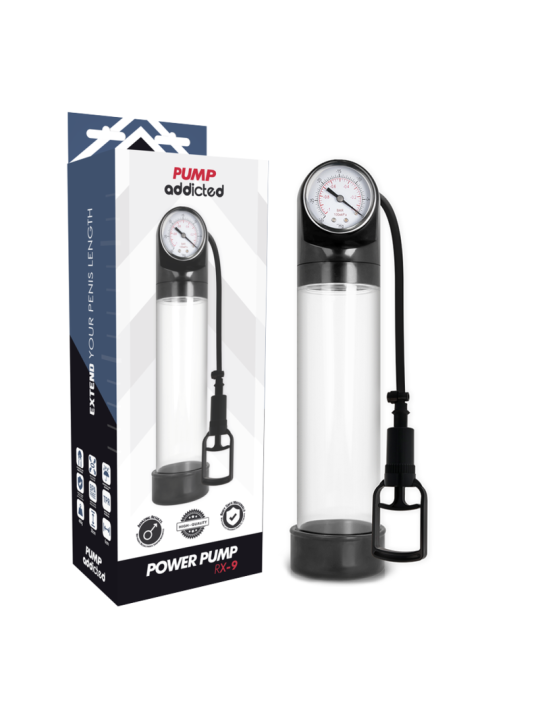 PUMP ADDICTED - RX9 TRANSPARANTE ERECTIEPOMP