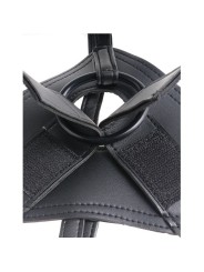 KING COCK - HARNESS COM PÊNIS NATURAL REALISTA 20,3 CM