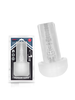 PUMP ADDICTED - PLEASURE SLEEVE MASTUBADOR SIZE L
