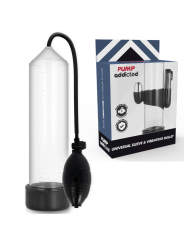 PUMP ADDICTED - RX3 TRANSPARANTE ERECTIEPOMP MET VIBRATOR