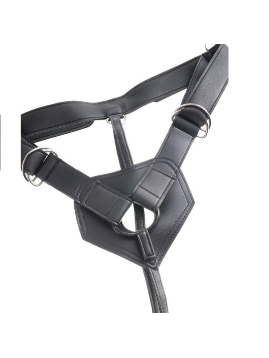 KING COCK - HARNESS COM PÊNIS NATURAL REALISTA 20,3 CM