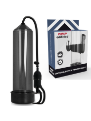 PUMP ADDICTED - RX5 ZWARTE ERECTIEPUMP MET VIBRATOR