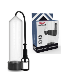 PUMP ADDICTED - VIBRADOR TRANSPARENTE RX7