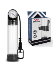 PUMP ADDICTED - RX9 TRANSPARANTE ERECTIEPUMP MET VIBRATOR