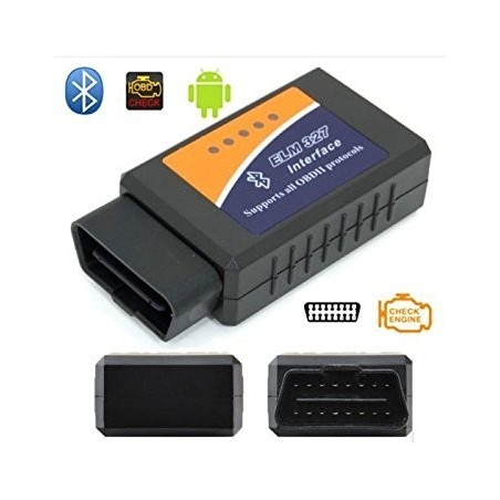 ELM 327 Bluetooth Interface OBD2 e OBD - Android - PC