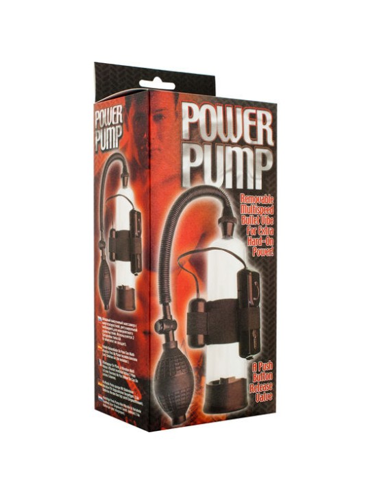 SEVEN CREATIONS - ERECTION PUMP FOR THE PENIS WITH VIBRATOR