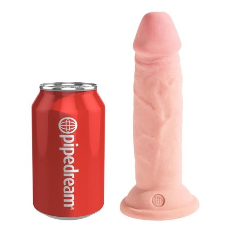 KING COCK - DILDO TRIPLA DENSIDADE 15 CM
